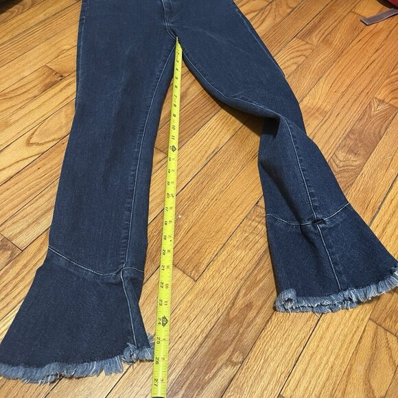IRO. Berry‎ Crop Flared Frayed Hem Jeans Size 27 - Picture 8 of 10